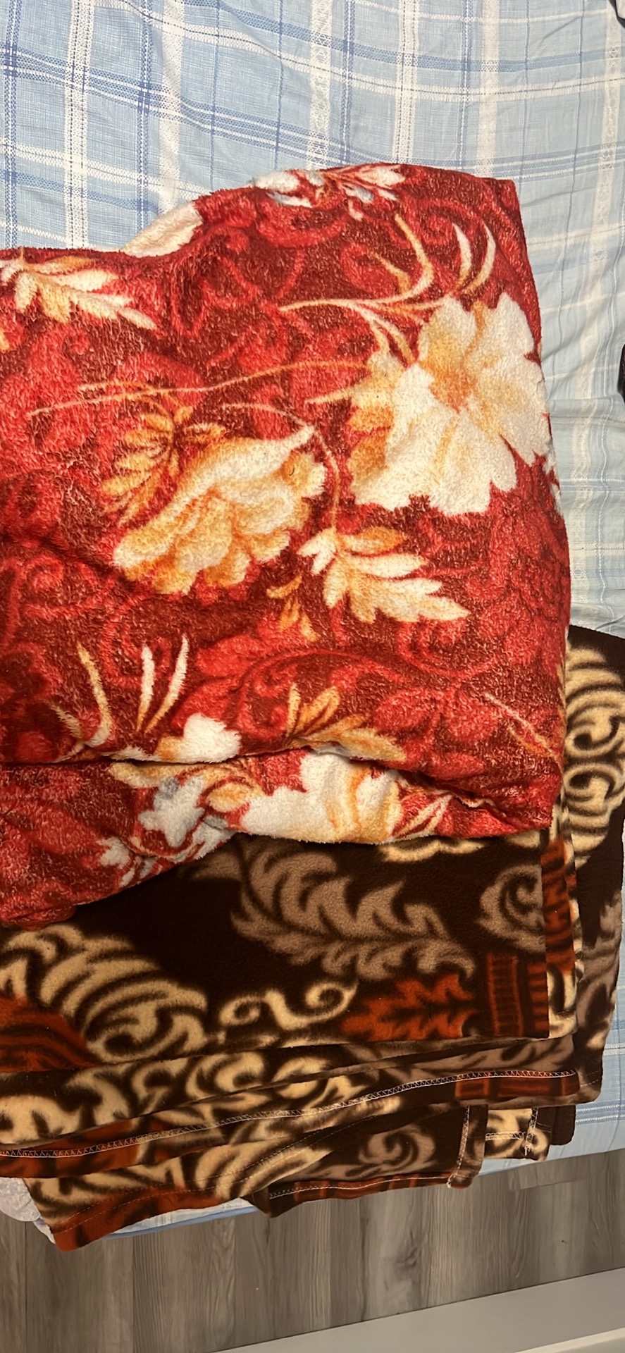 Two Fleece Blankets