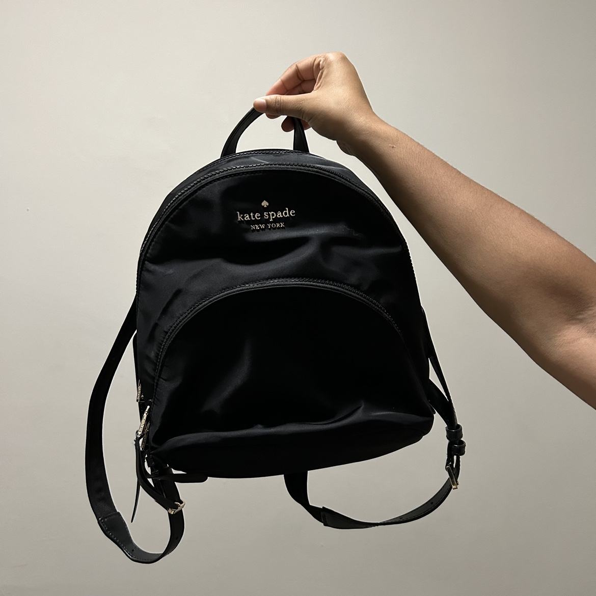 Kate Spade Mini Black Backpack thumbnail