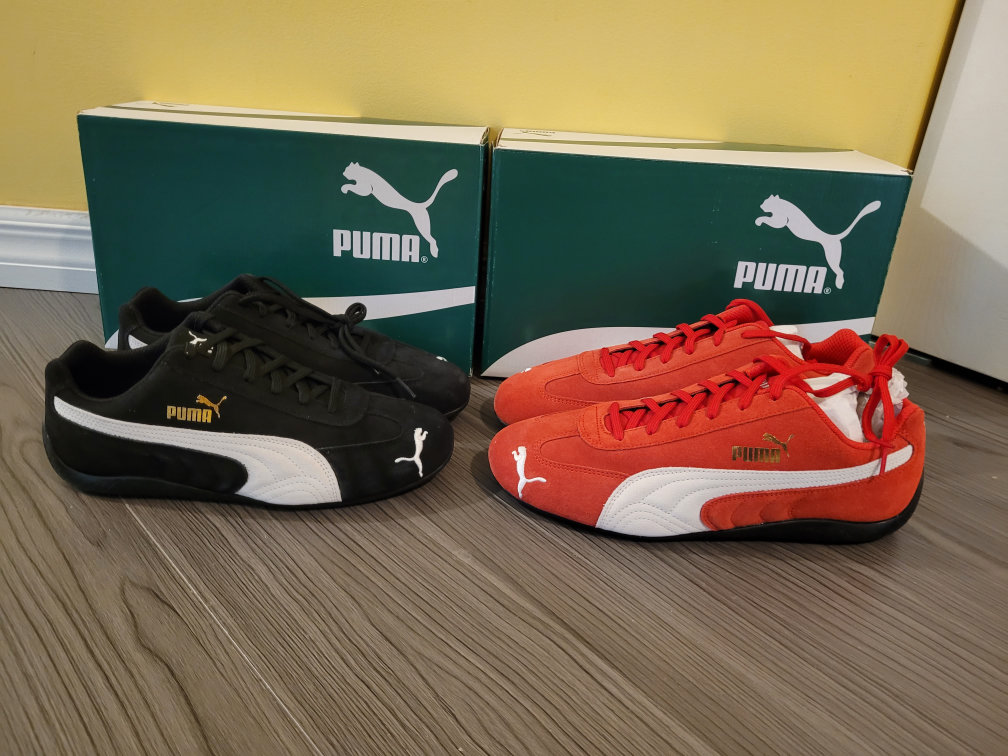 Puma Speed Cat Sneakers - Black and Red image indicator(2)