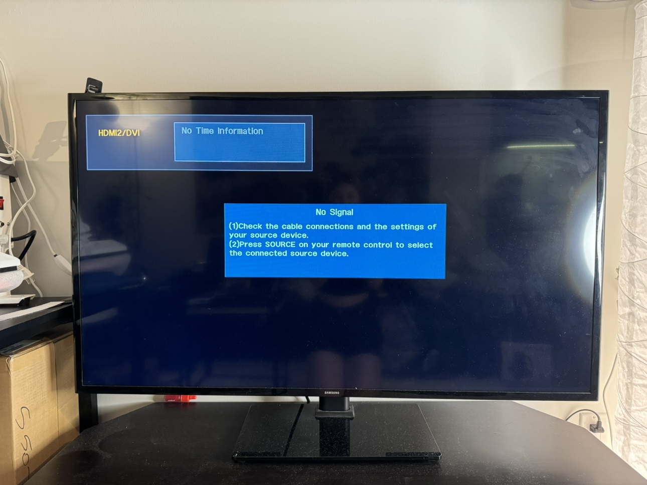 Samsung 48’ LED TV (not a smart tv) - photo 2