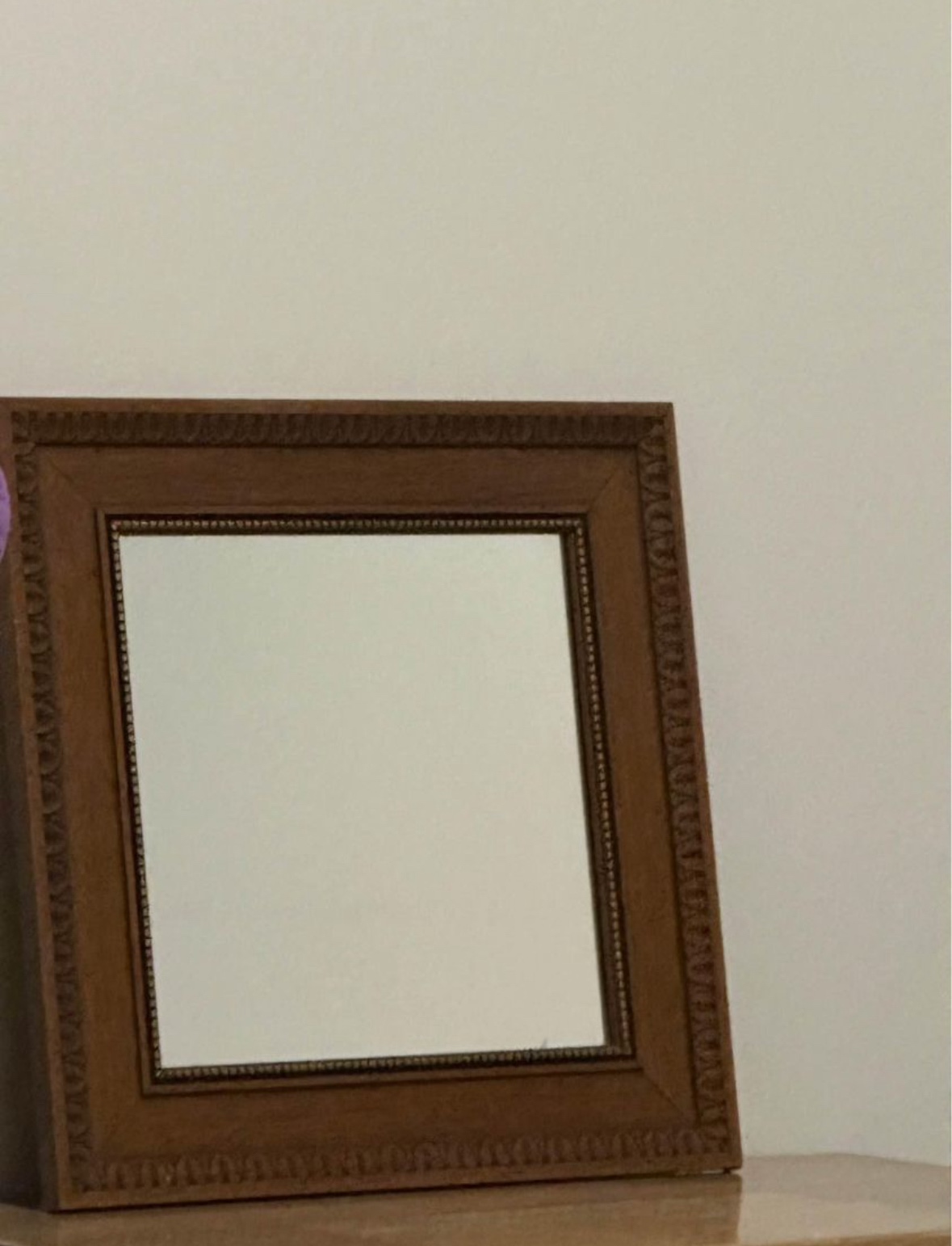 Ornate Wooden Mirror