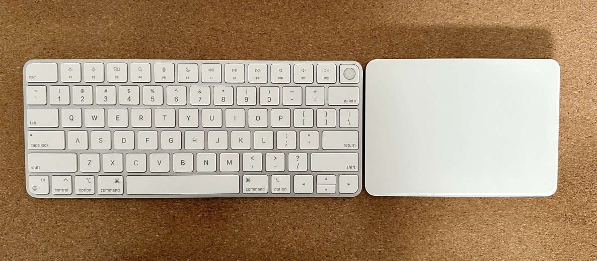 Apple Magic Keyboard and Magic Trackpad