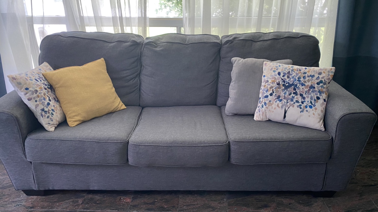 Grey Sofa Set (3+2+1)