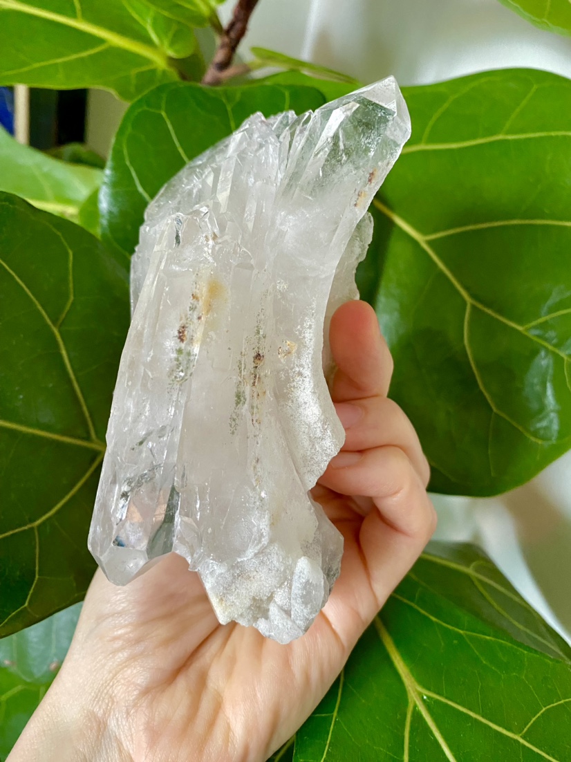 Unique Curved Quartz Crystal Cluster image indicator(8)