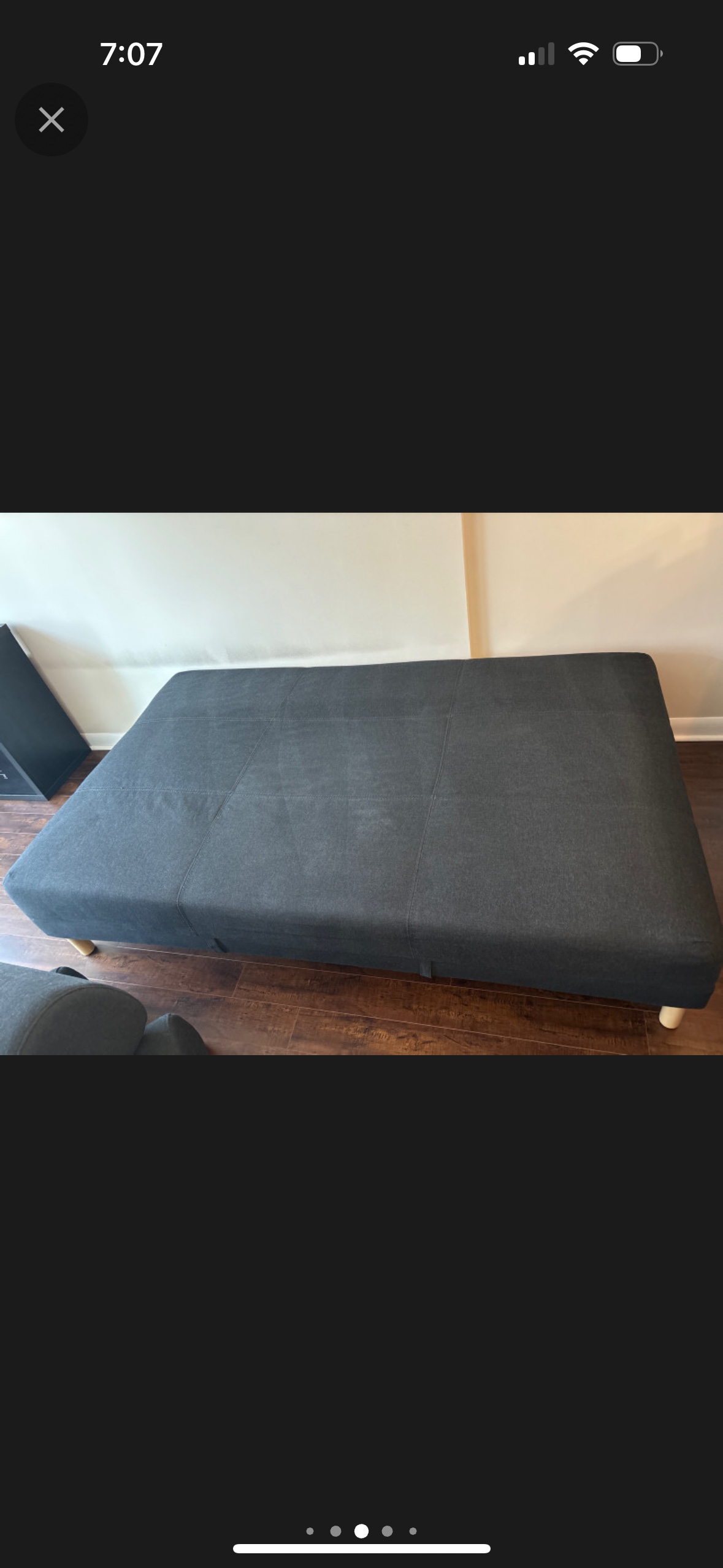 IKEA flottebo sleeper sofa - photo 4
