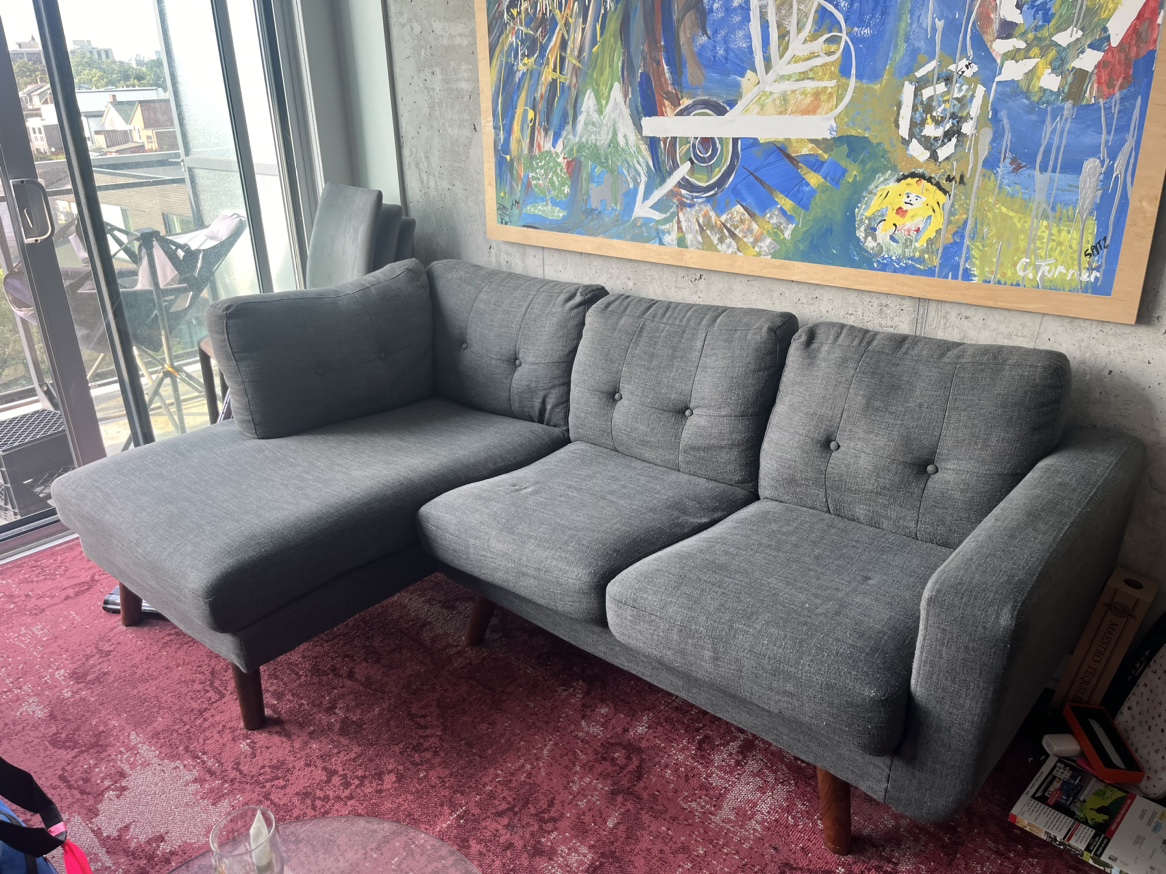 Small sectional sofa - photo 2