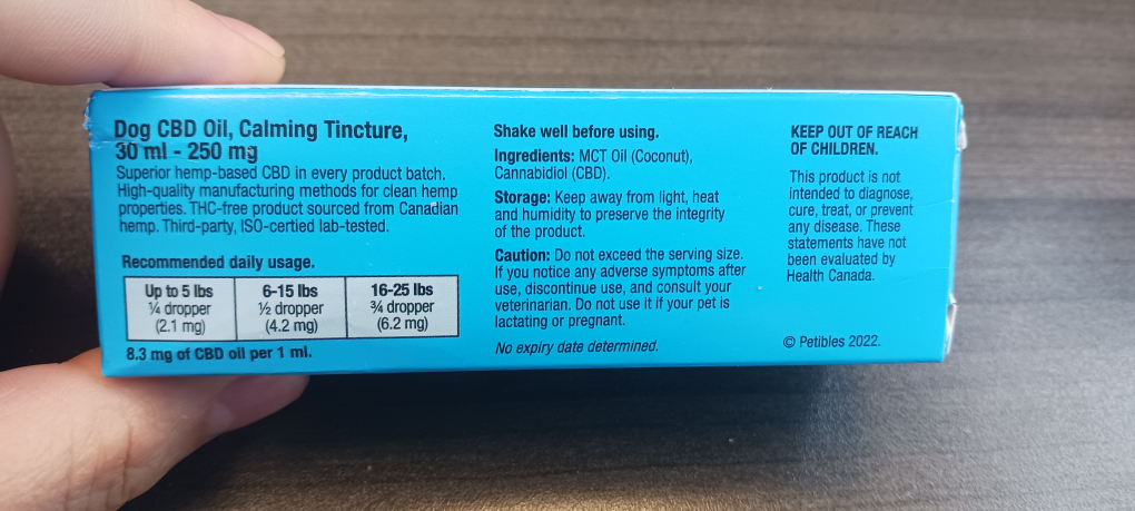 Petibles 250mg Hemp Oil for Small Dogs - photo 2