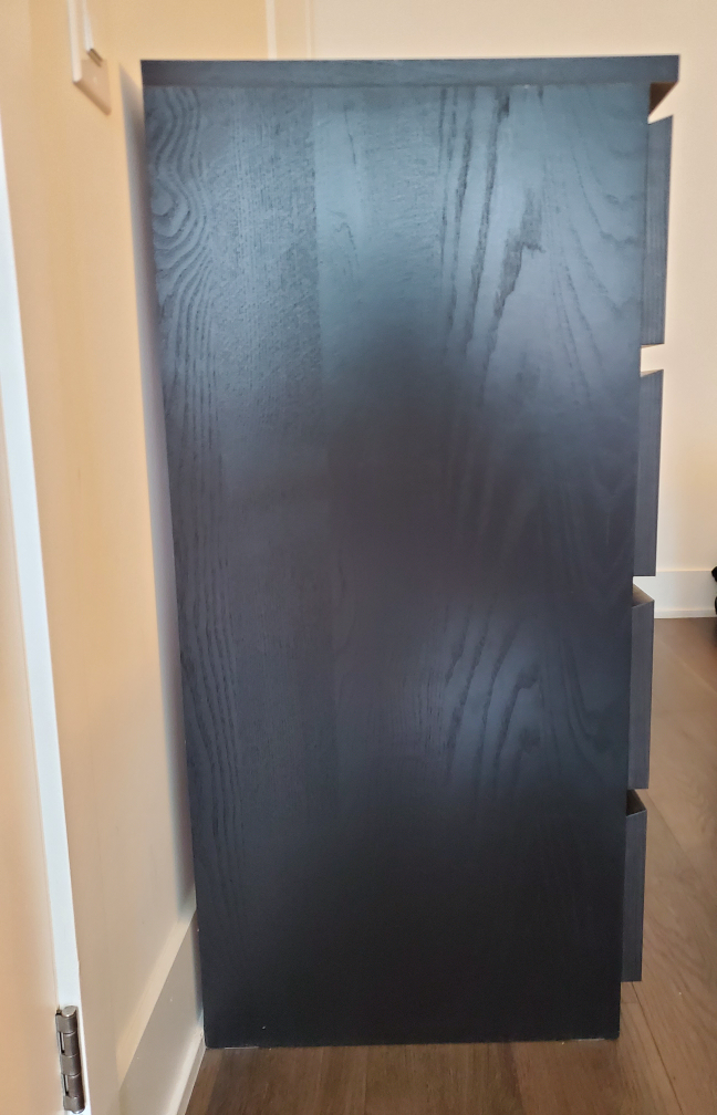 🔥 IKEA MALM 4-Drawer Dark Brown Dresser image indicator(3)