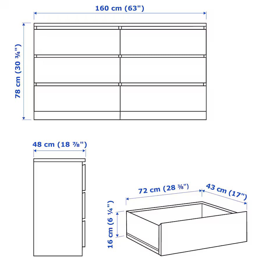 Ikea Malm Dresser - photo 3