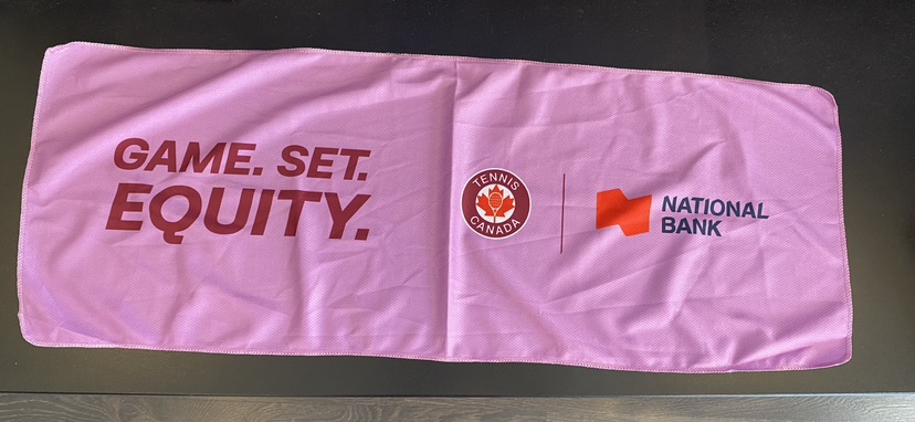 2024 National Bank Open Purple Towel Tennis Canada