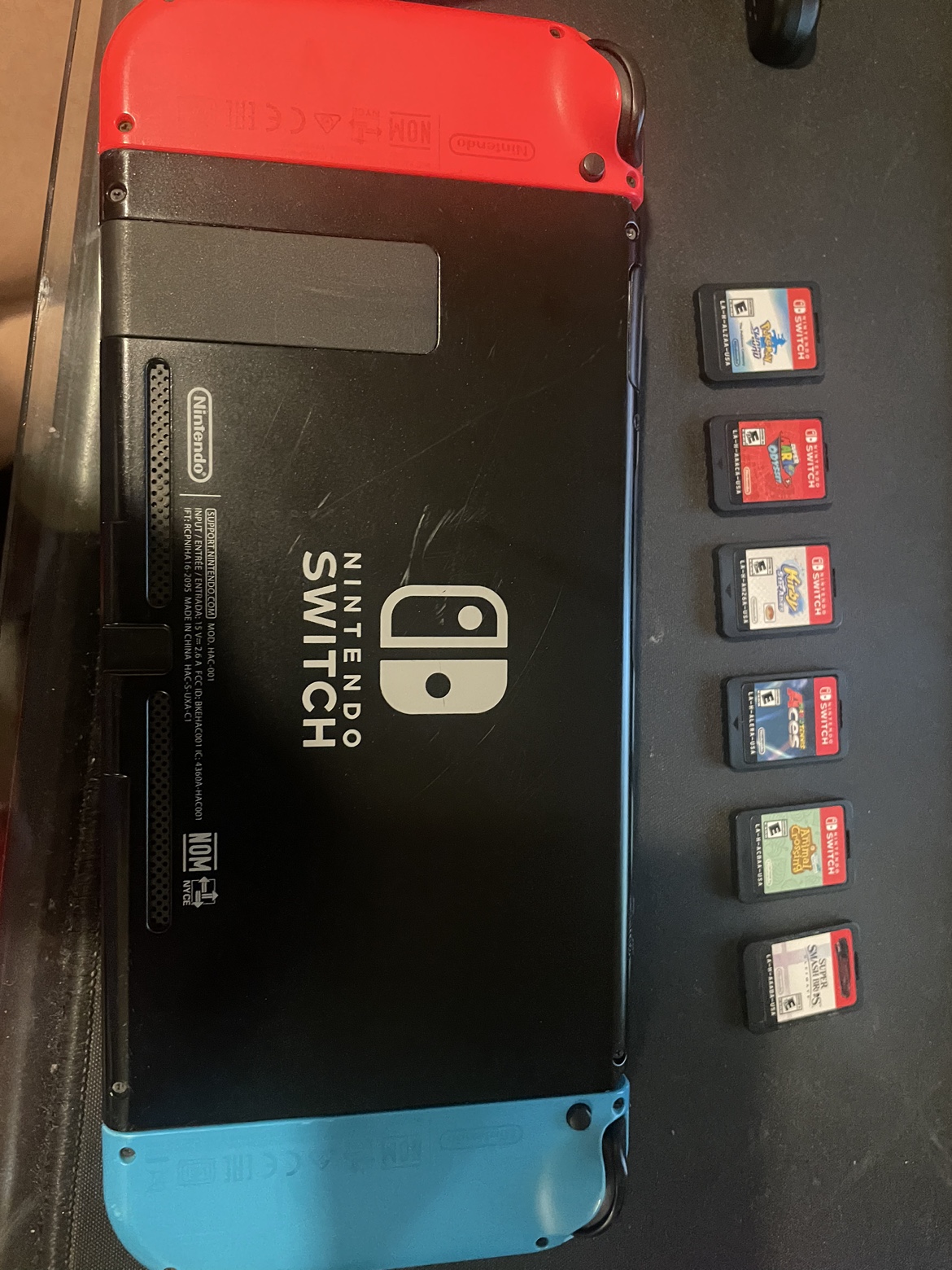 nintendo switch + games - photo 2