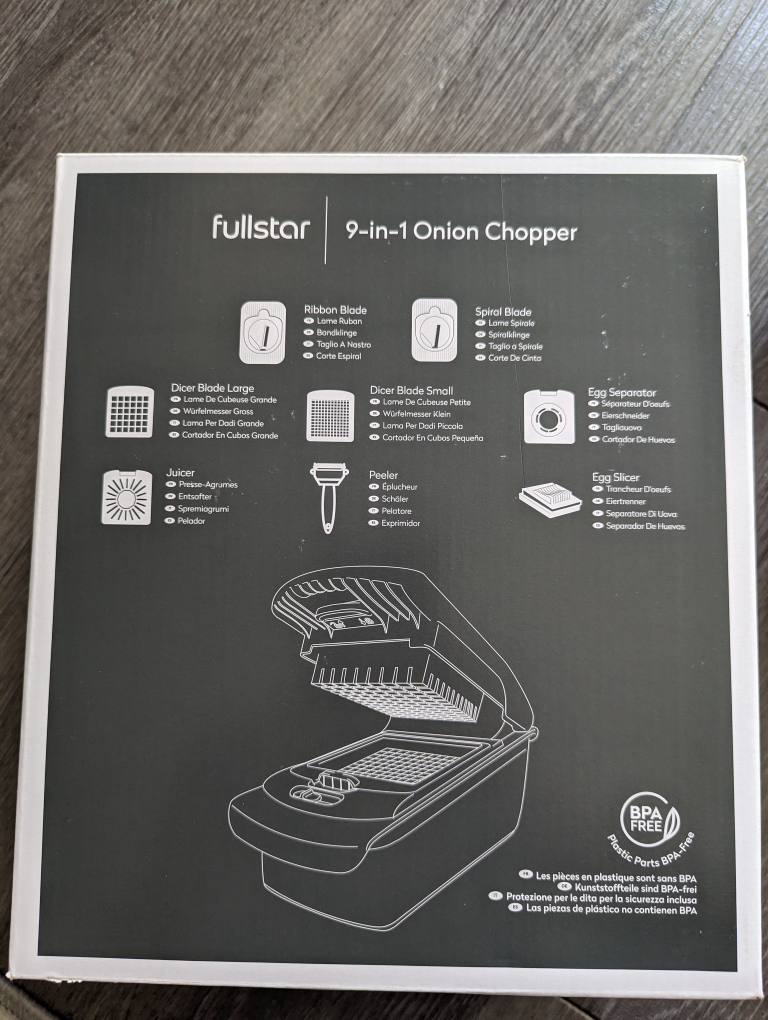 Fullstar Vegetable Chopper (9 in 1) - photo 3