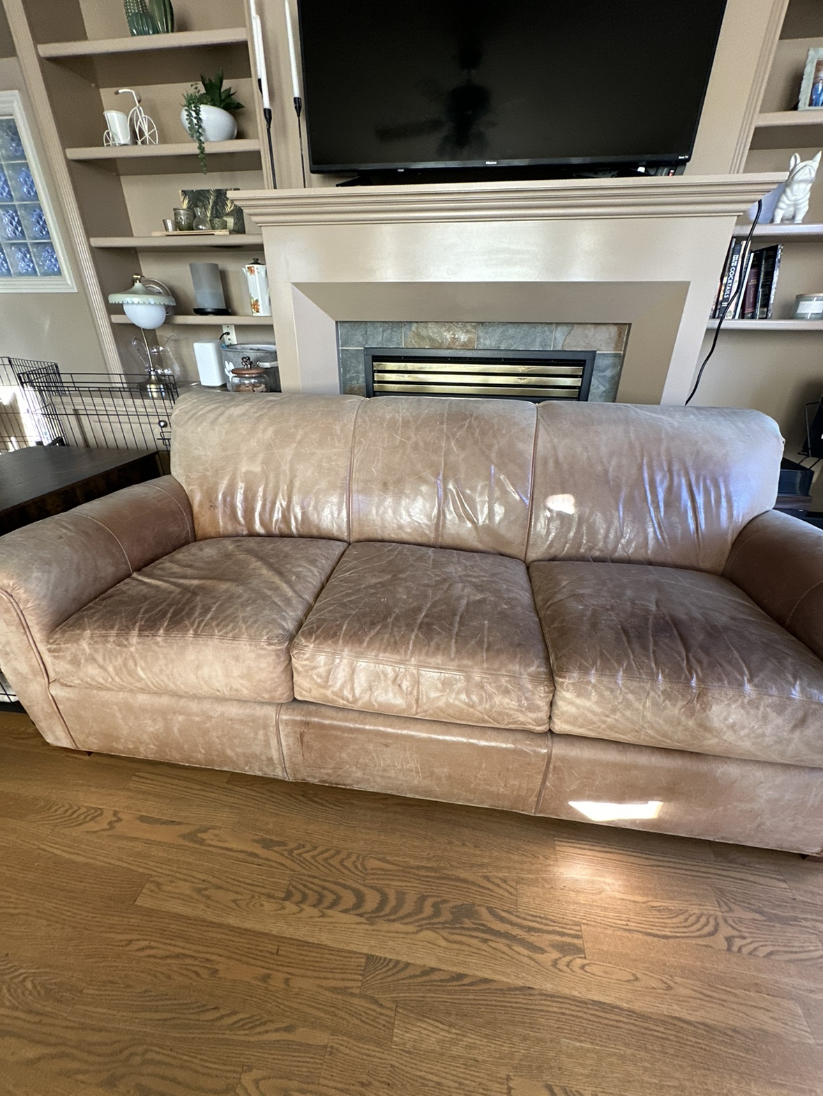 Leather Couch