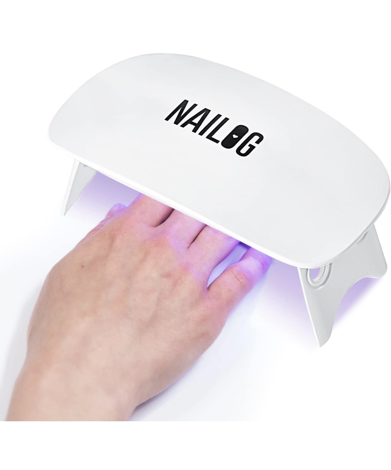 NIB Nailog Nail Lamp & Gel Nail Strips image indicator(9)