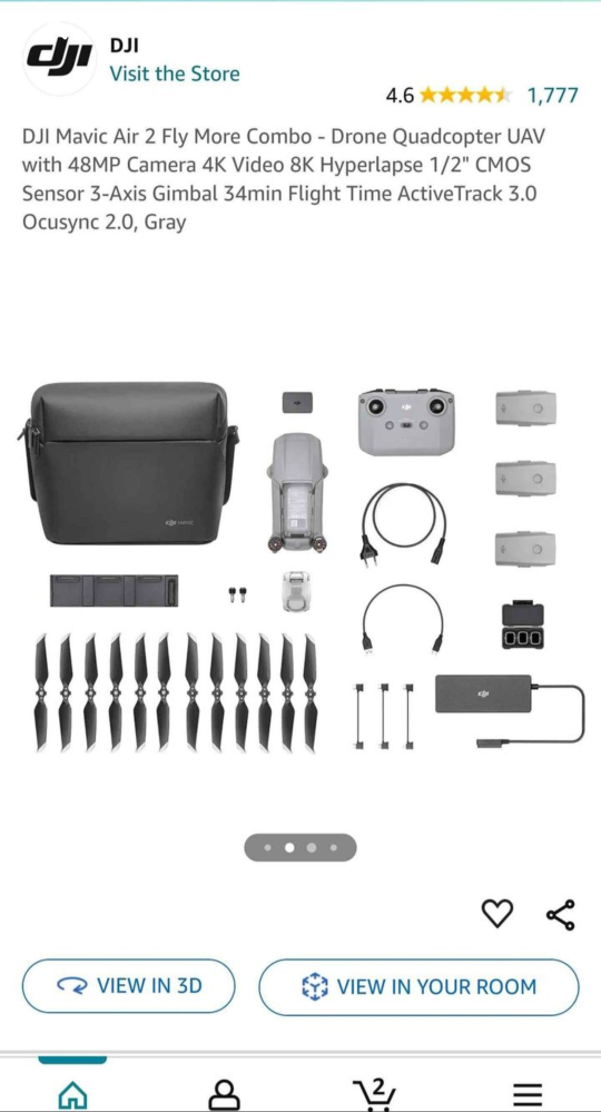 DJI Mavic Air 2 Fly More Combo - Drone... - photo 2