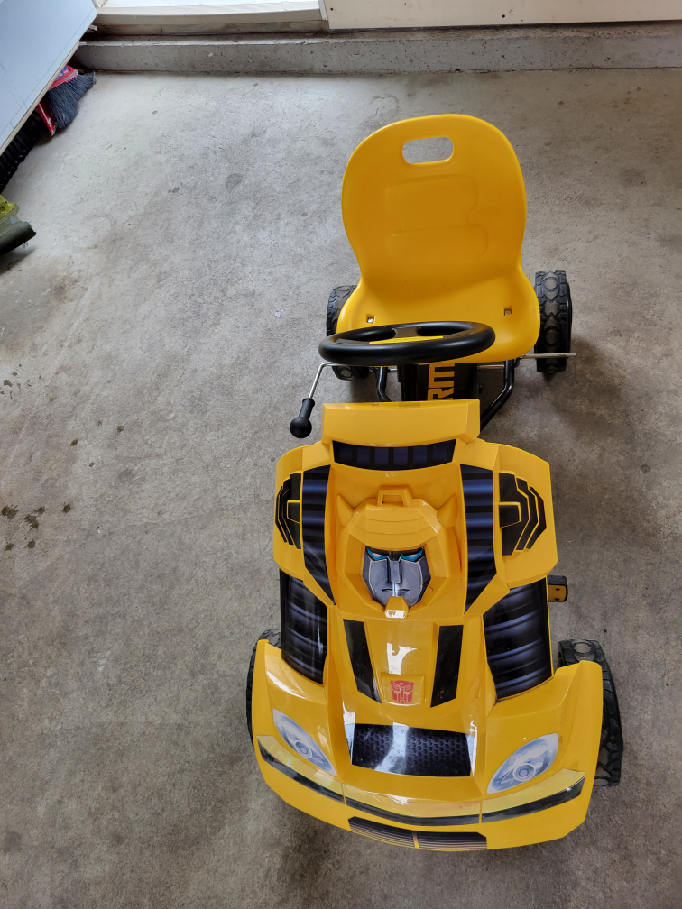 Bumblebee Pedal Car
