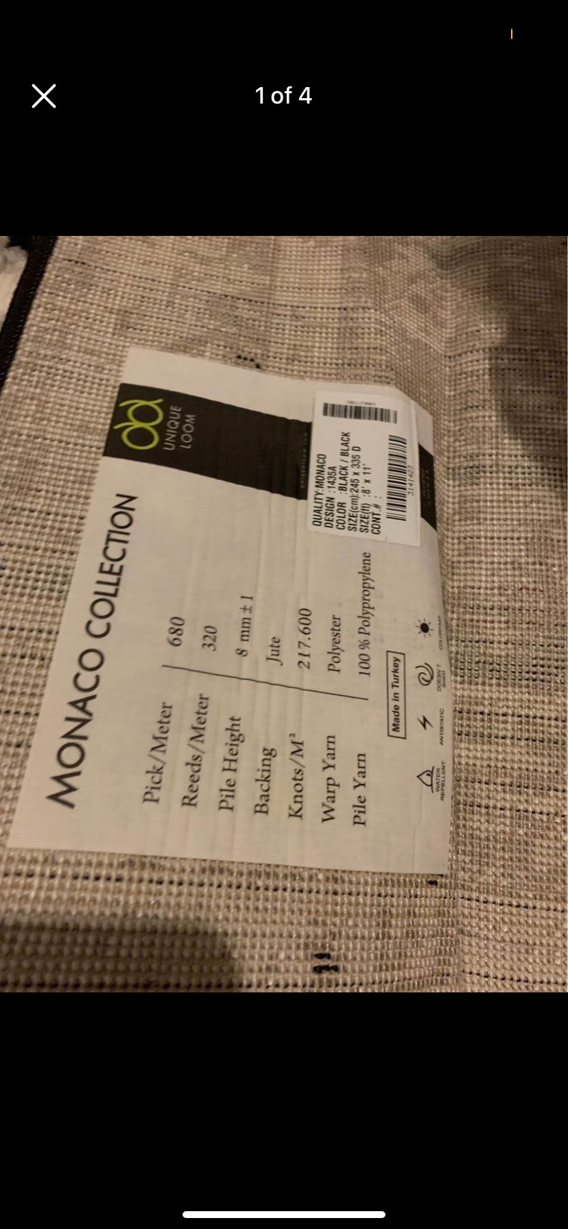 Monaco Area Rug -Large