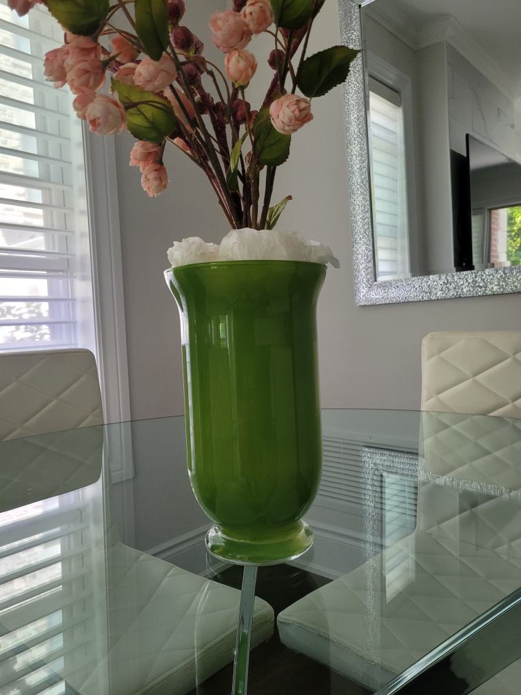 Vase & Artificial Flower Arrangement image indicator(4)