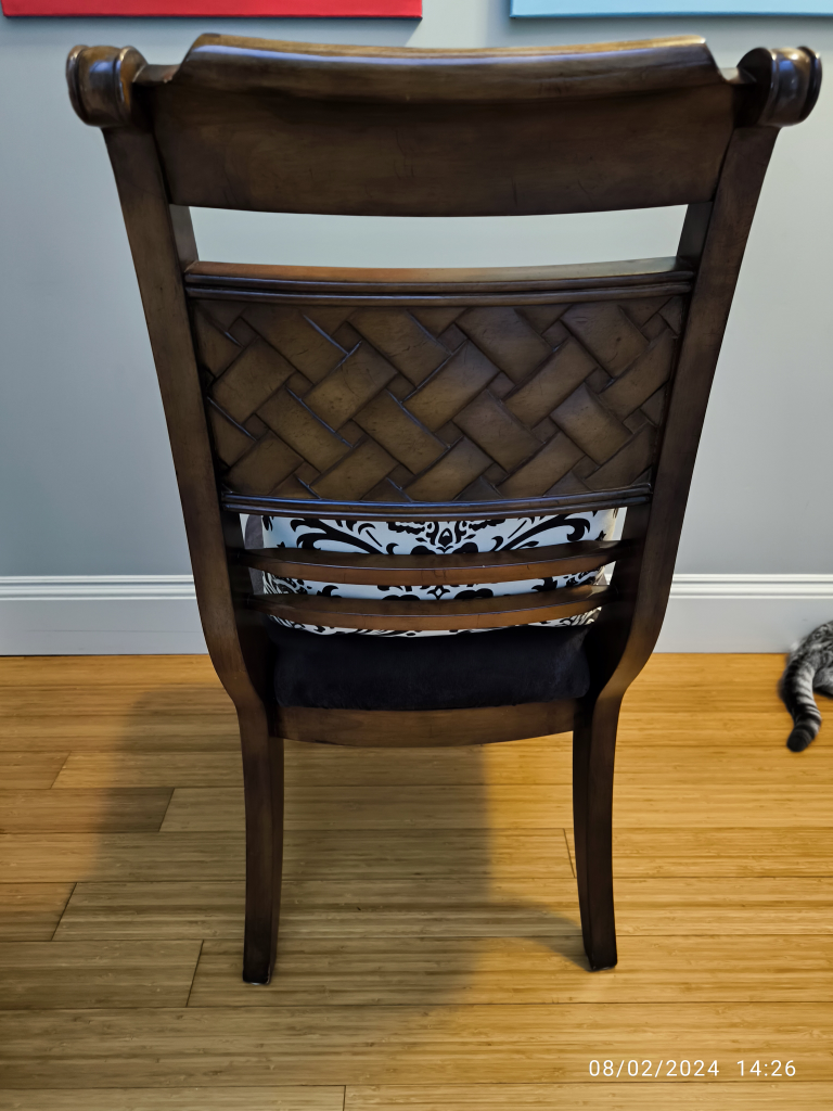 Solid wood accent chair - photo 5