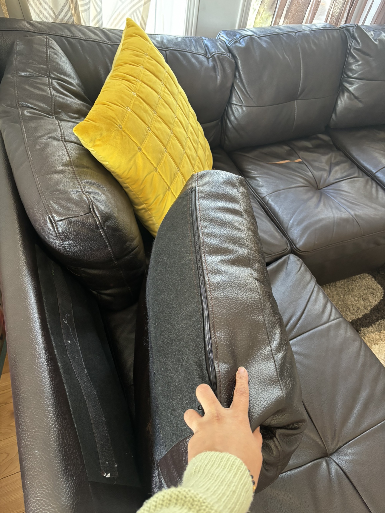 Sectional couch sofa image indicator(5)