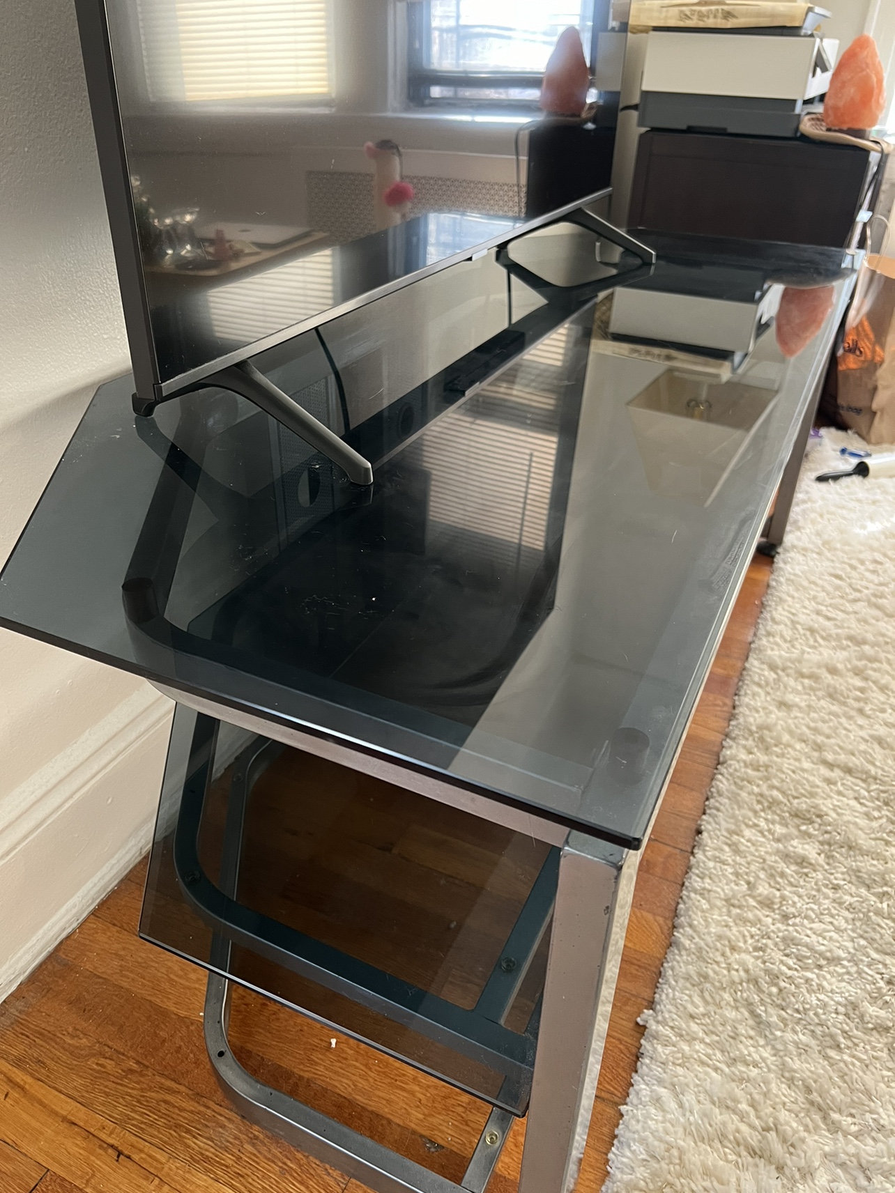 Glass tv stand - photo 2