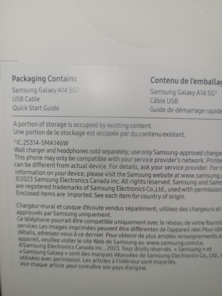 Samsung Galaxy A14 5G image indicator(4)