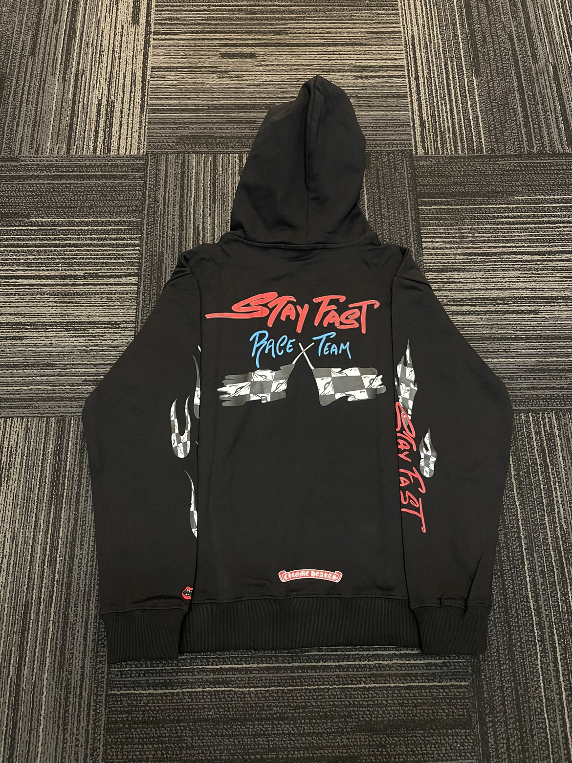 Chrome Hearts Stay Fast Hoodie - photo 2