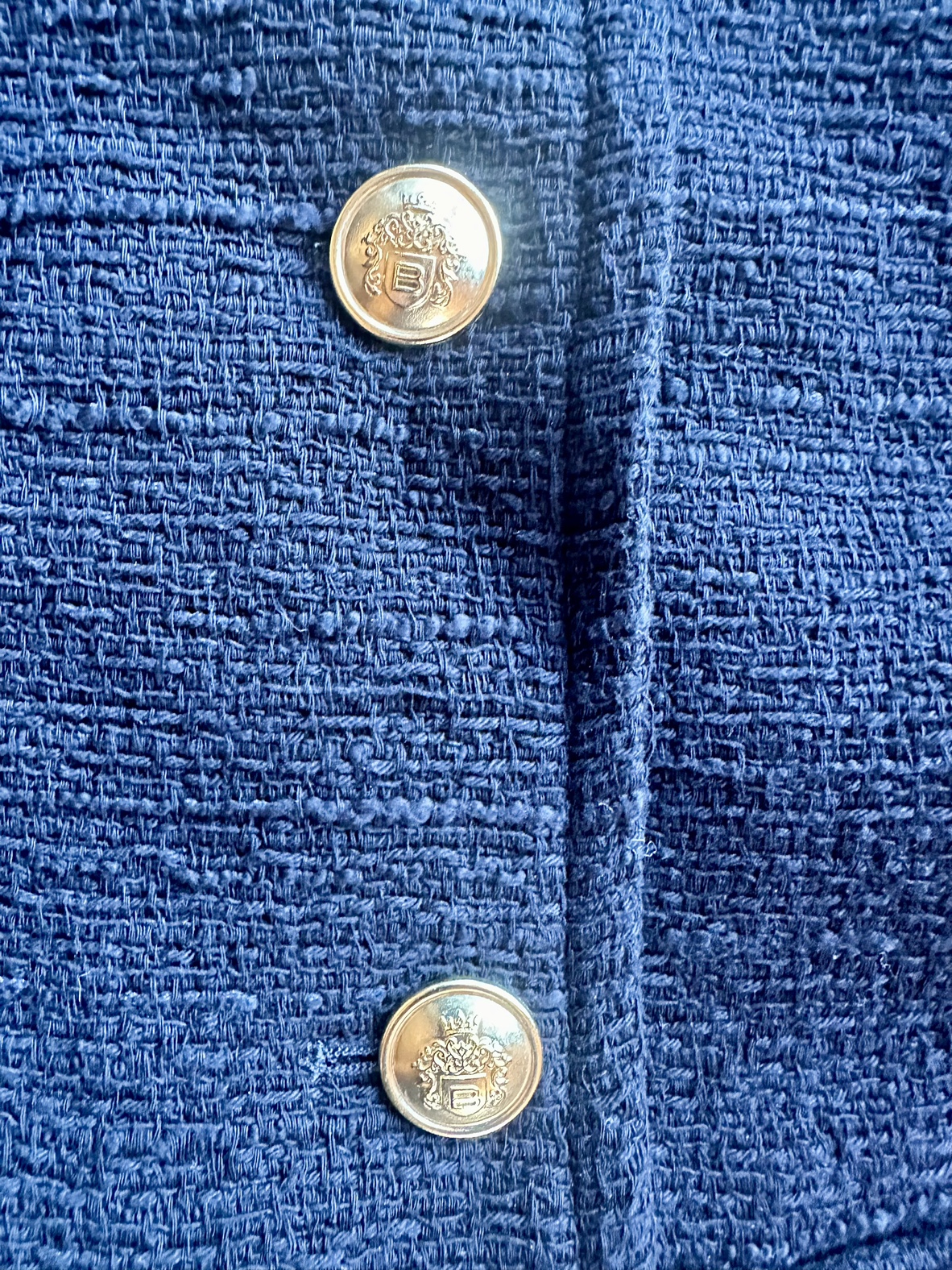 Aritzia Babaton Black Frances Tweed Crop Jacket image indicator(4)