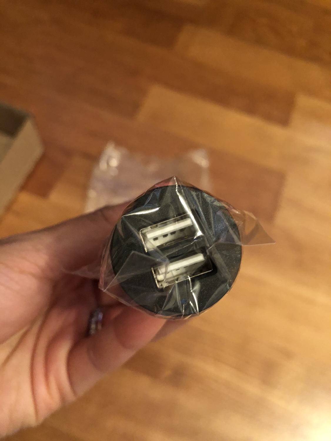 Unused A-Male to Mini-B Cord Cable with Dual USB Car Charger - photo 3