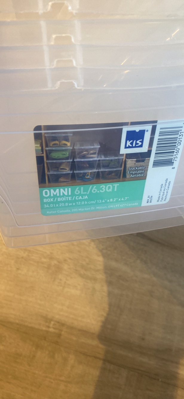 KIS Omni 6L Storage Boxes 5 thumbnail