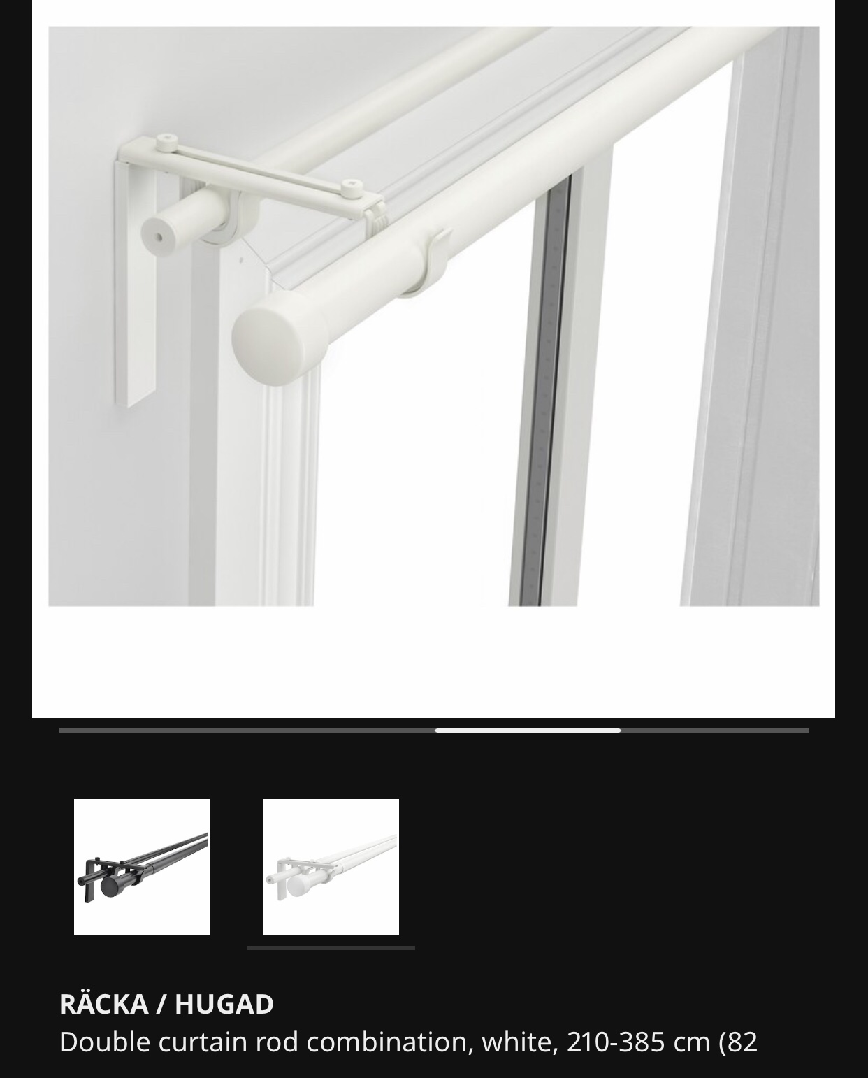 Ikea blackout curtain set - photo 3
