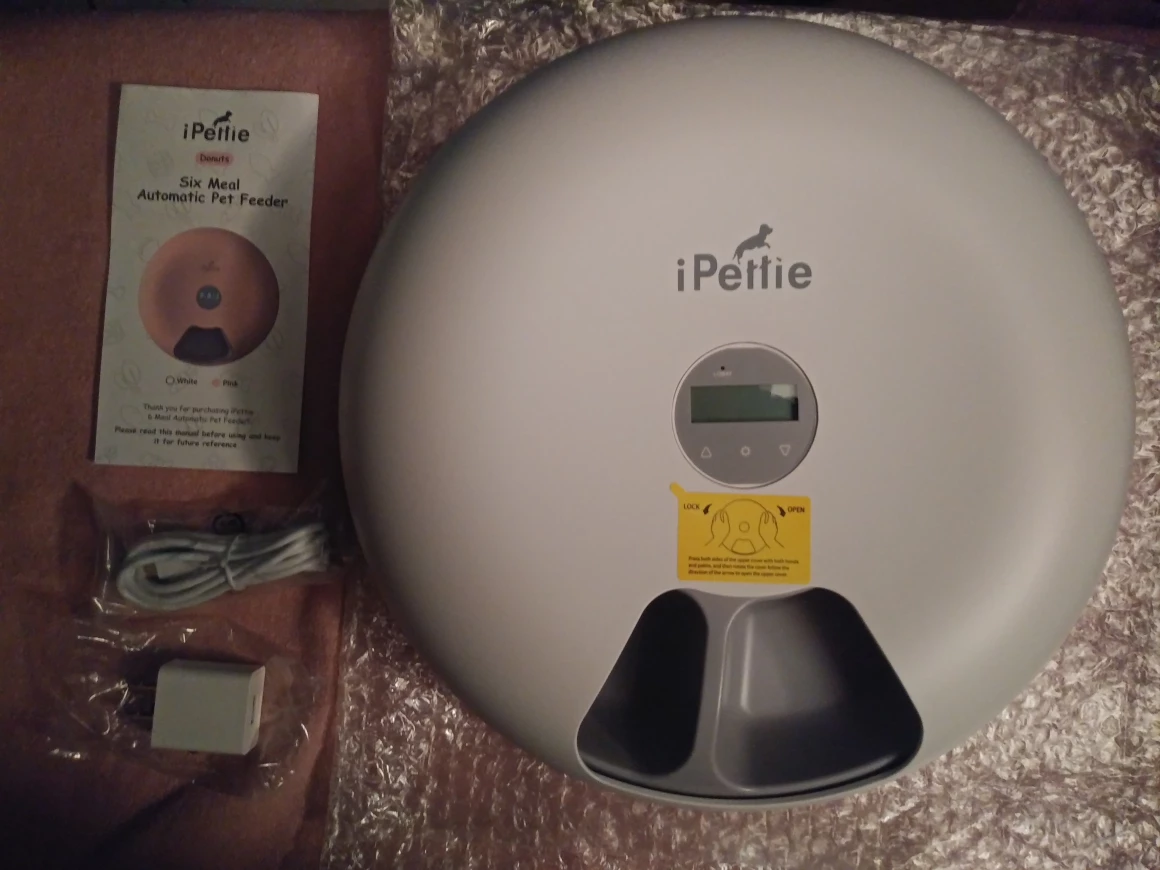 NEW!   iPettie Automatic Pet Feeder image indicator(10)