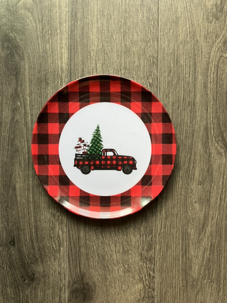 Christmas plates