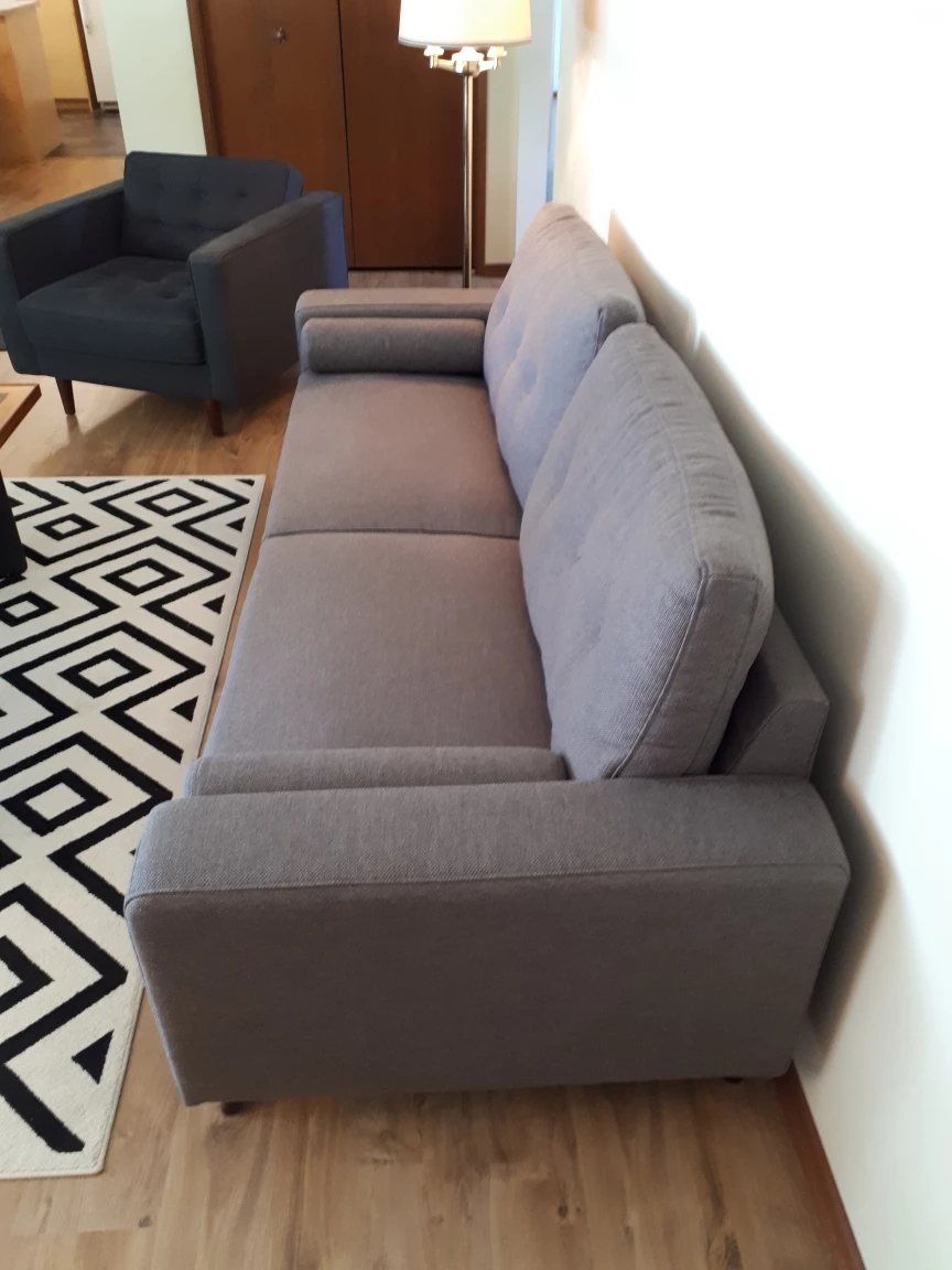 3-seater Danish Style Couch - photo 5