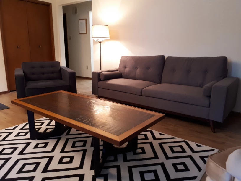 3-seater Danish Style Couch - photo 3