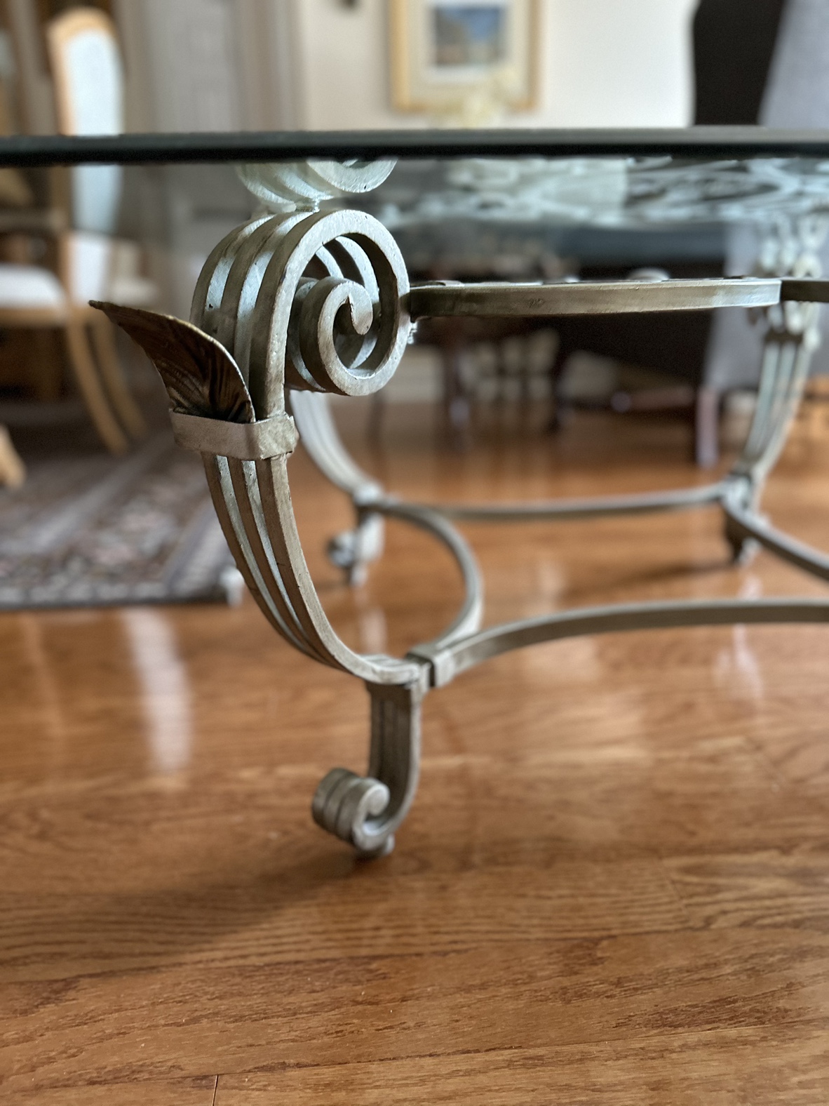 Glass Top Coffee Table - photo 2