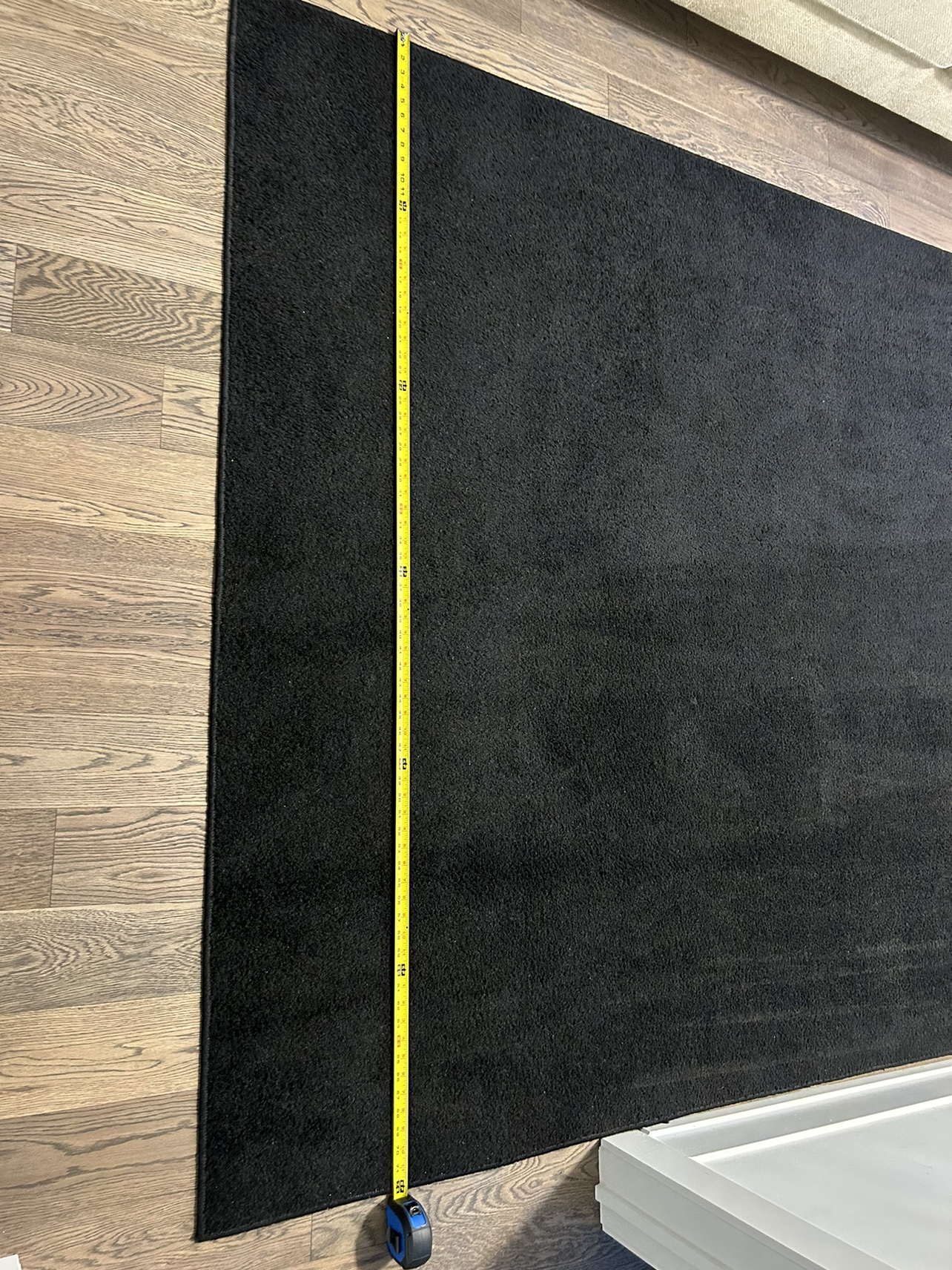 Black Rug - 8’ 2” by 6’ - photo 2