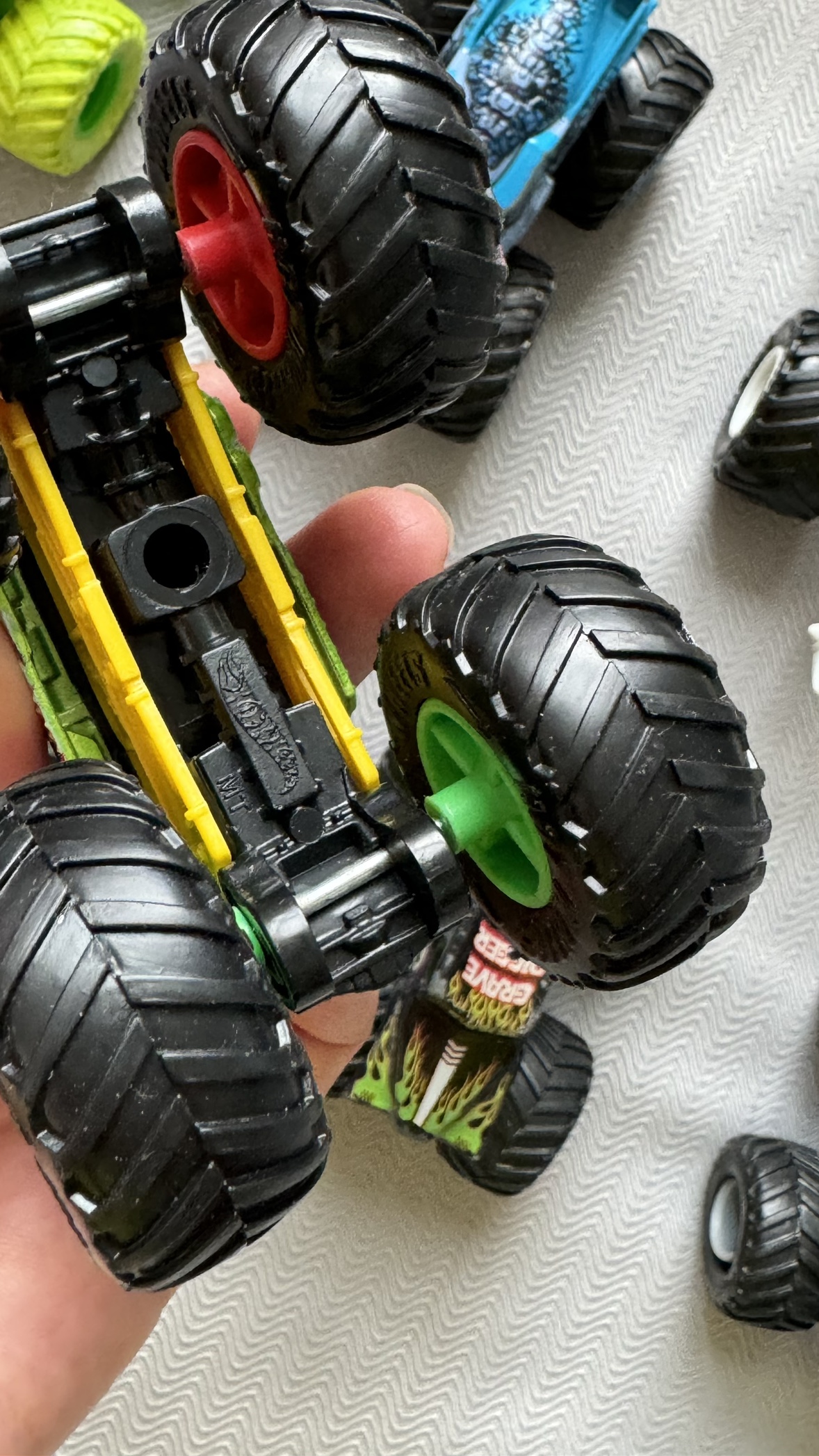 Lot of 12Hot Wheels Monster Jam Trucks image indicator(9)