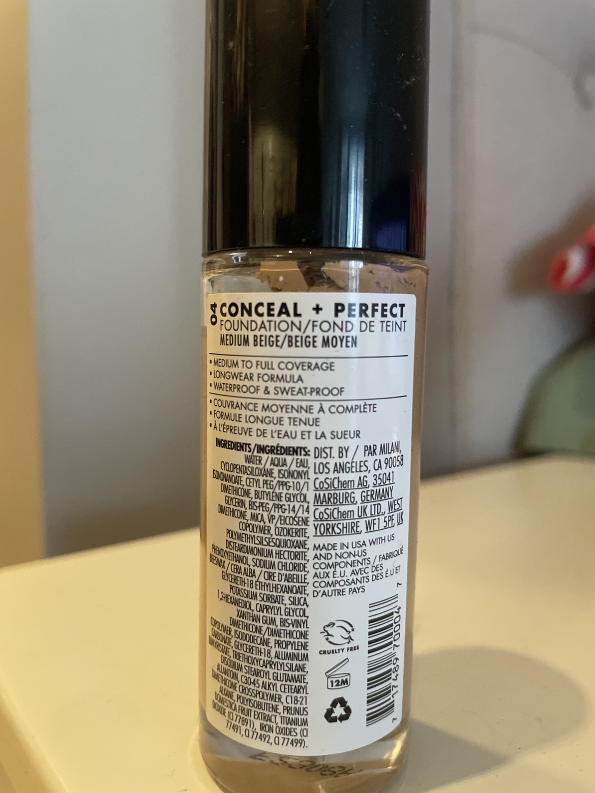 Milani Conceal + Perfect Foundation/Concealer image indicator(2)