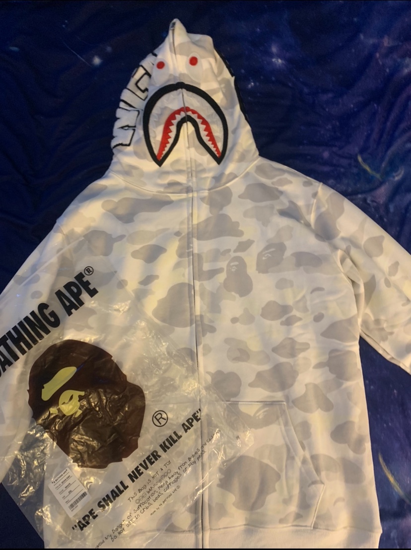 BAPE Camo Shark Full Zip Hoodie thumbnail