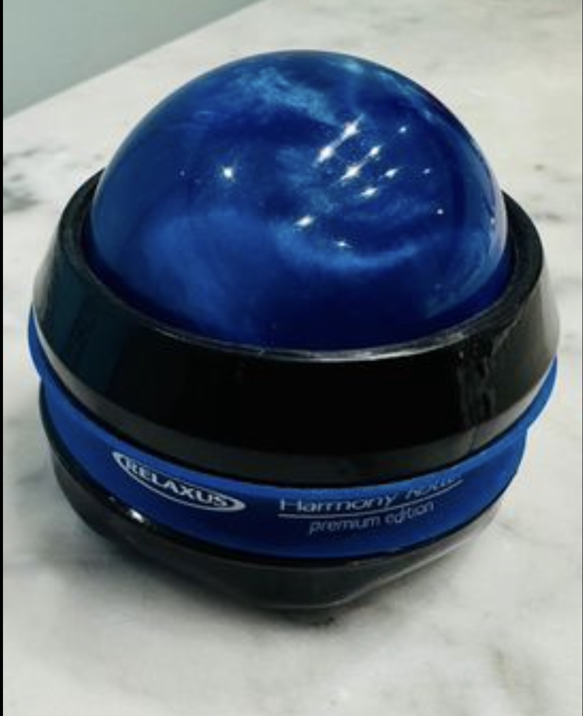 Relaxus Classic Edition Harmony Handheld Massage Roller Blue New image indicator(2)