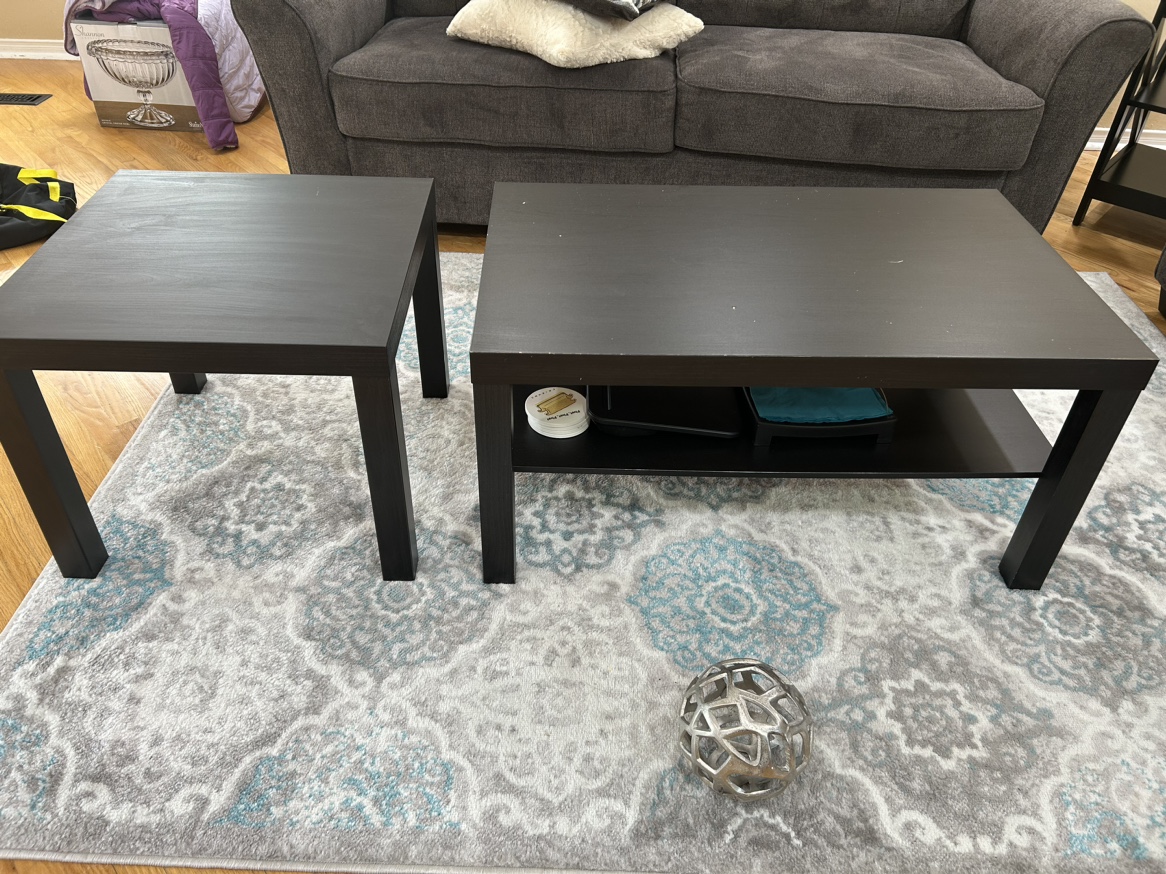 IKEA Lack coffee and side table set - photo 3