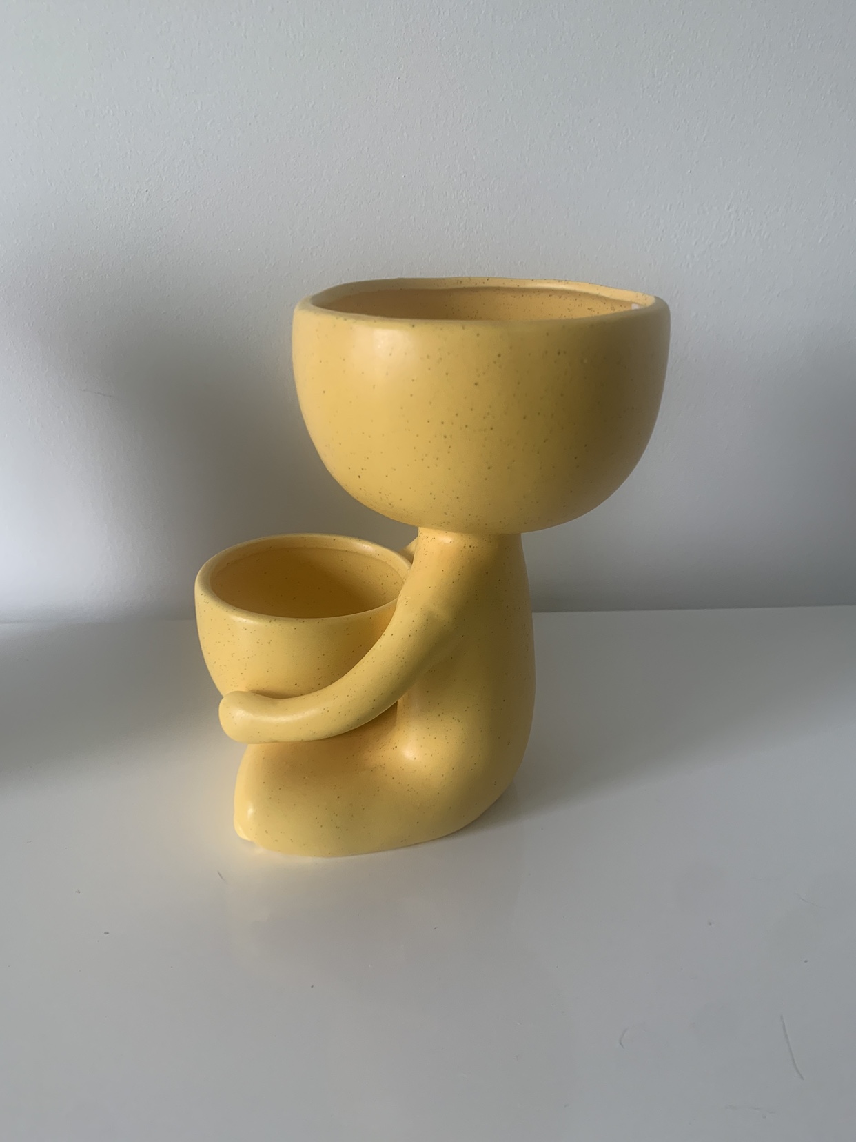 Yellow Ceramic Planter image indicator(2)