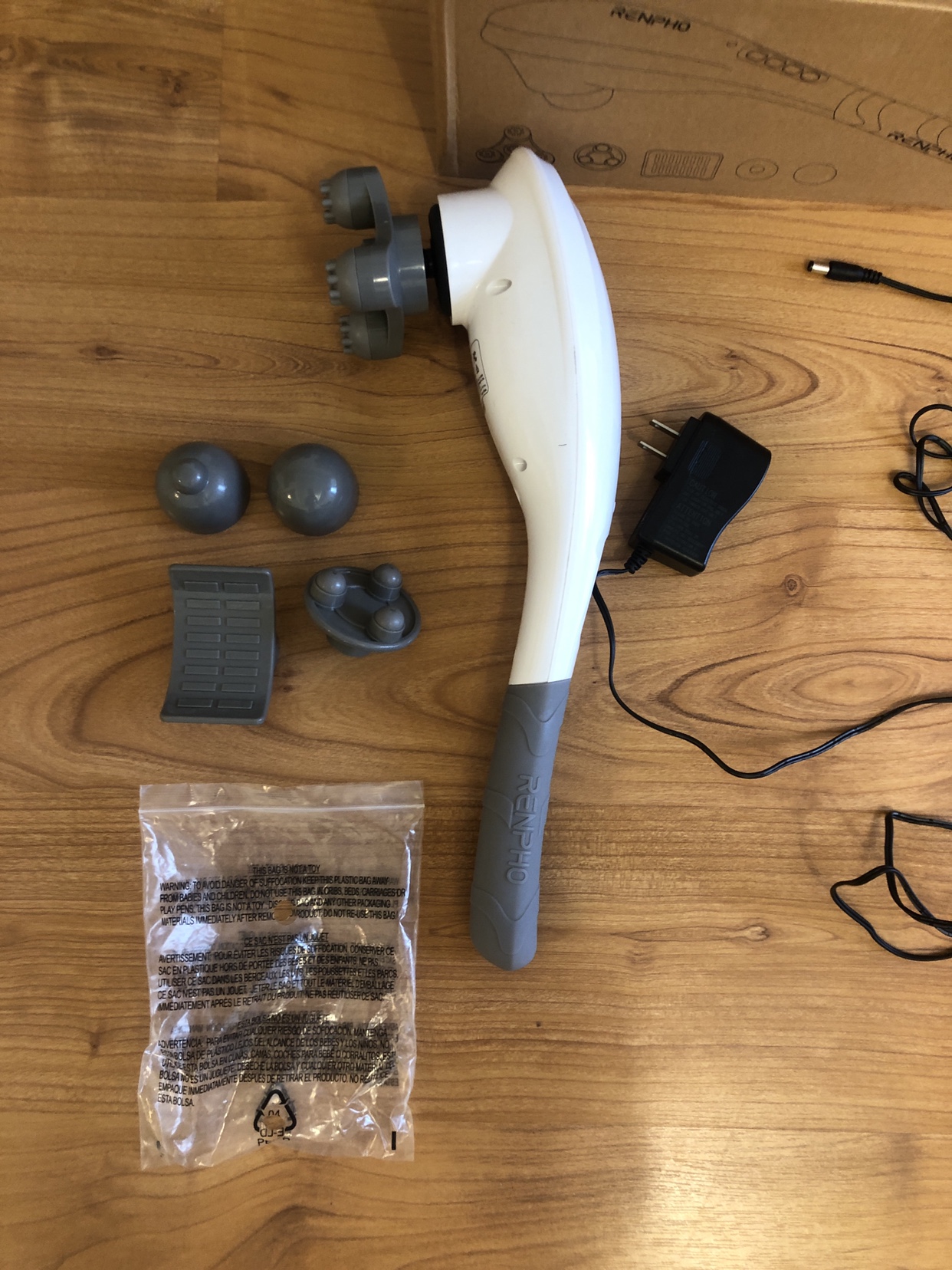 Cordless back and neck massager - photo 2