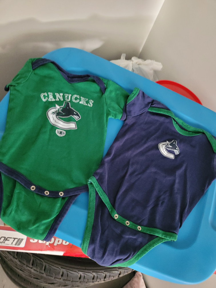 Baby Canucks shirts thumbnail