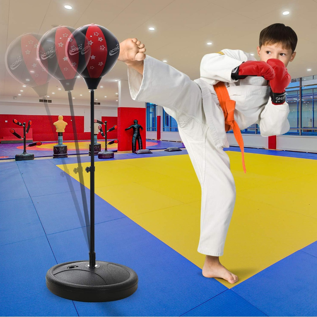 CUTE STONE Kids Punching Bag Toys with Boxing Gloves - photo 5