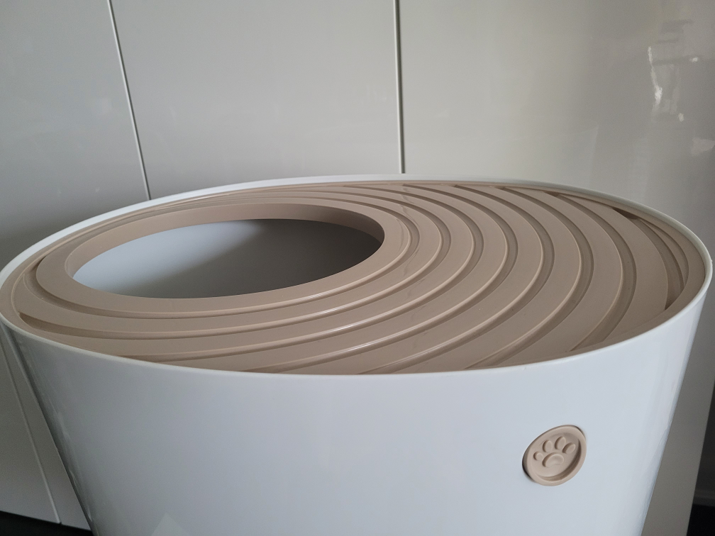 Cat Litter box with grooved cover image indicator(3)