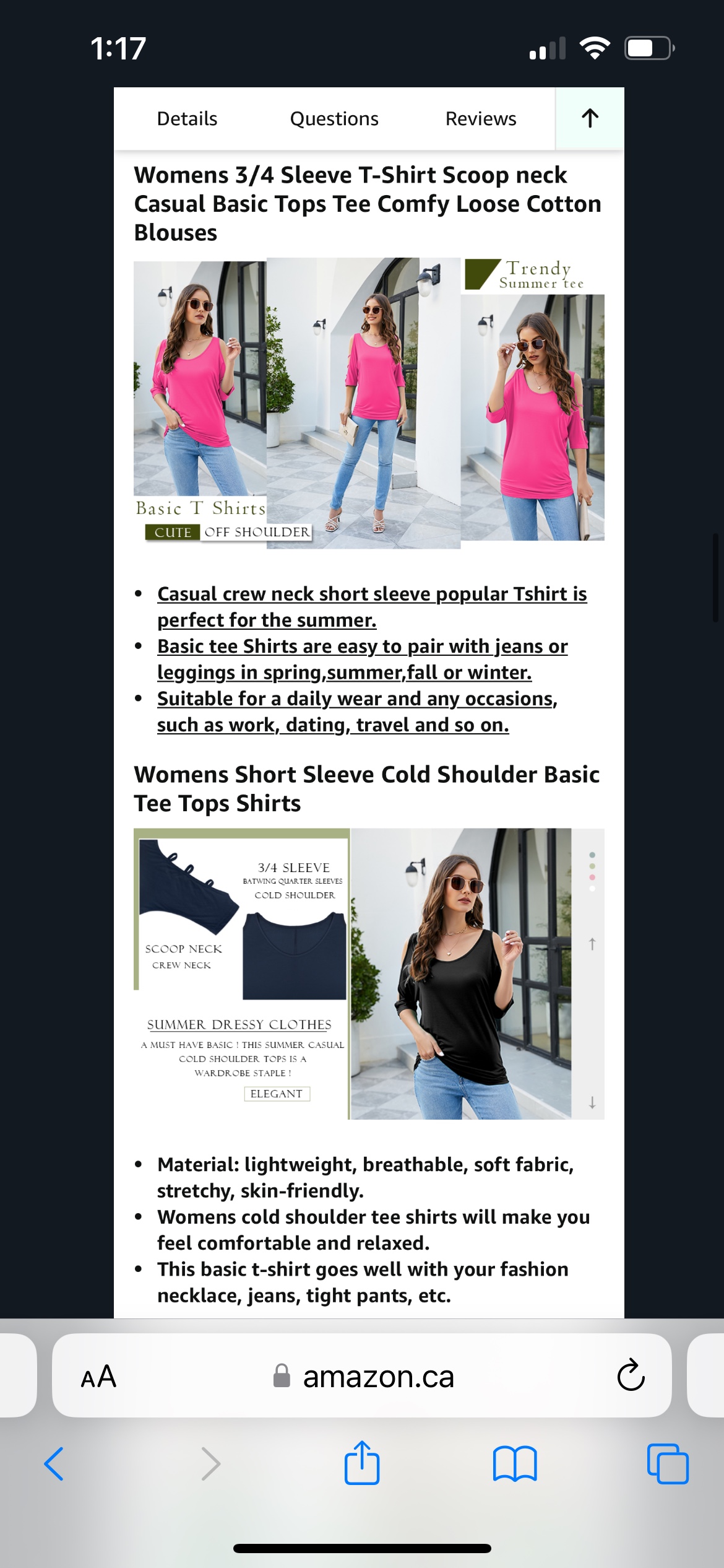 3/4 sleeve red cold shoulder top- NEW with Tags image indicator(3)