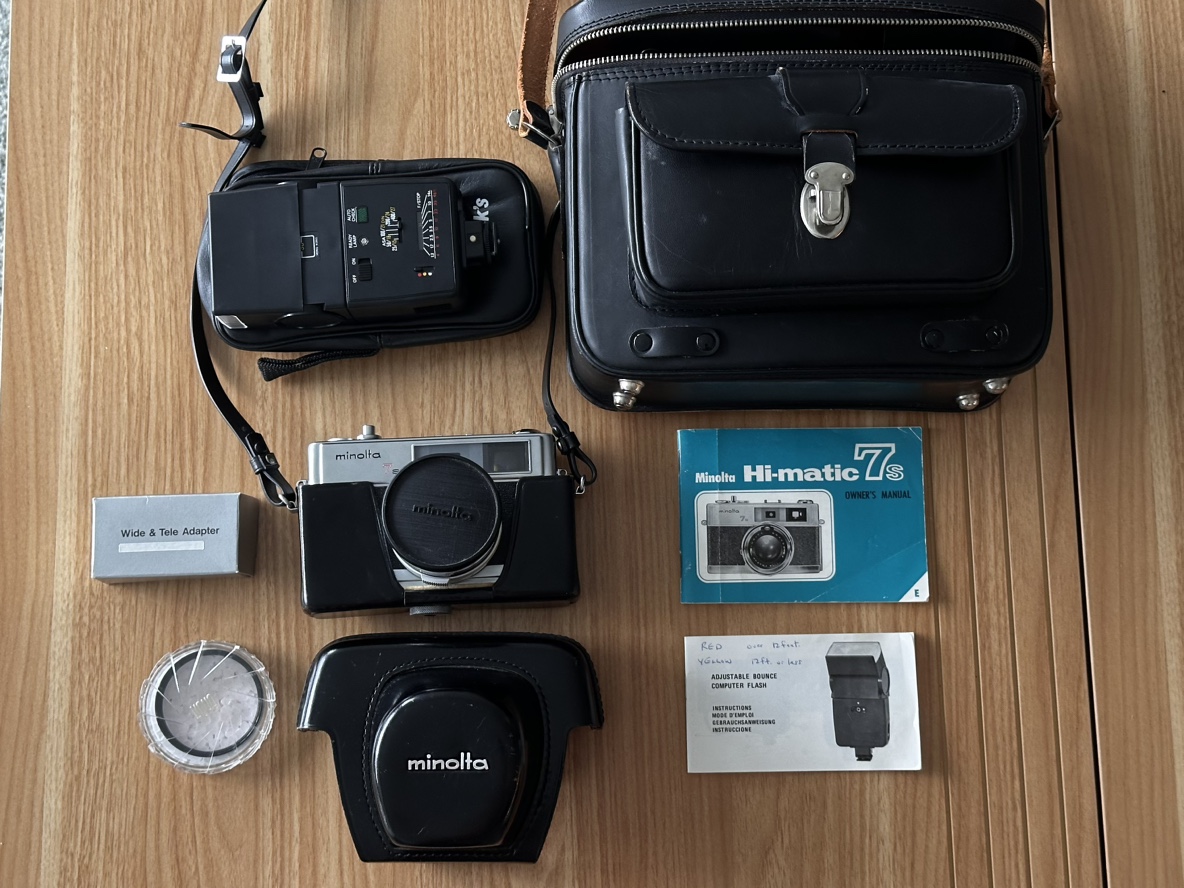 Minolta Hi-Matic 7S 35MM Film Camera - Beginner Set thumbnail