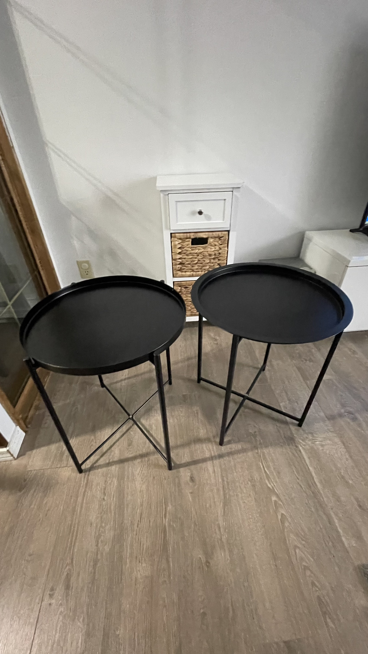 Black Side Table